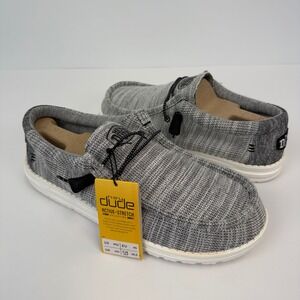 Hey Dude Wally Stretch Mix Yin Yang Shoes Lightweight Comfort Loafers Men's 12